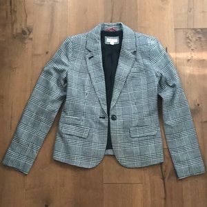 Merona Black & White Houndstooth Blazer size 4